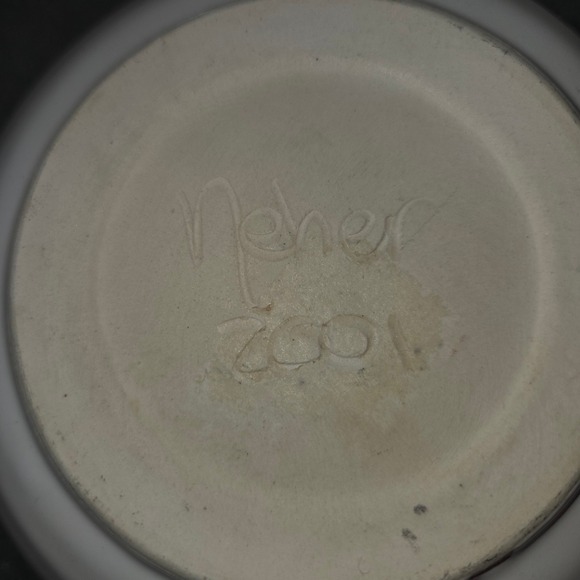 Studio Pottery Bowl Signed Neher 2001 - Picture 5 of 5
